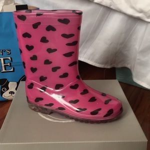 Jelly Bean Rainboots. Used once